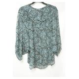 Lucky Brand Blouse Dark black blue size L