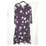 Ann Taylor Wine Plum colored dress size 10