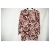 Paisley  Shirt size M