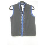 Brecken ridge Black / blue vest  size ps