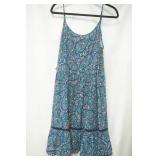 NWT Old Navy sundress blue paisley print size L