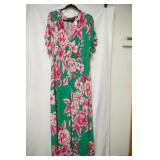 Colleen lopez Floral floor length dress size 2x
