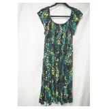 NWT Torrid super soft knit green black print dress size 1x