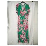 Colleen lopez Floral floor length dress size 1x