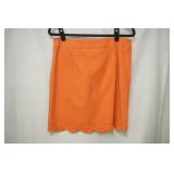 Talbots orange Skirt size 8