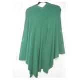 NWT Puli Poncho sweater green  size L