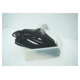 Black Velvet Hangers & Container