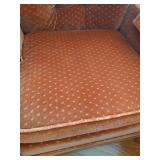 Pair of Matching Light Burnt Orange Chairs