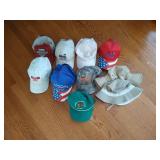 Lot of (8) Ballcaps and (2) Sunhats