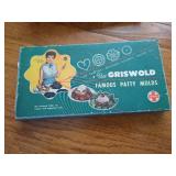 Vintage Griswold Patty Molds in Original Boxes