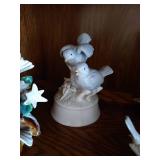 Top Shelf of Bird Figurines