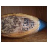 Signed Wooden Mallard