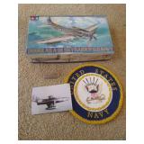 Military Lot - Model, Patch, Photo, and Pin