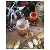 Floral and Decor Lot - Candles, Bird Lamp and Clock, Cute Baskets, Flowers