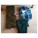 Soft Electric Blanket and Oster Massage Pad