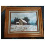 Framed Original Oil Painting
