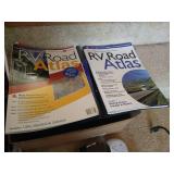 Misc. Lot - Road Atlas, Tripod, Atomic Clock, Etc.