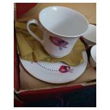 Red Hat Lot - Shelf, Decor, Tea Set, Wall Art, Etc.