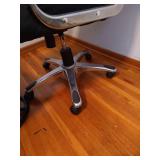 Office Chair and Foot Stool