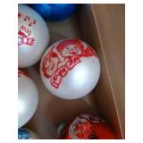 (9) Shiny Brite Ball Ornaments