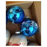 (9) Shiny Brite Ball Ornaments