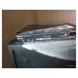 Magnavox TV, Panasonic DVD/CD Player, and TV Stand