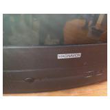 Magnavox TV, Panasonic DVD/CD Player, and TV Stand