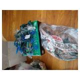 Bin of Lights, Light Hooks, Etc.