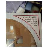 Christmas Floral Baskets, Wreaths, Garland, Musical Carol Clock