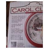 Christmas Floral Baskets, Wreaths, Garland, Musical Carol Clock