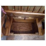 Nice Wooden Storage Bench