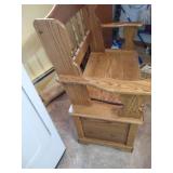 Nice Wooden Storage Bench
