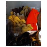 Household Lot - Tools, Hooks, Gloves, Etc.