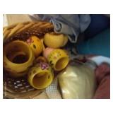 Right Side of Closet - Aprons, Tablecloths, Runners, Placemats, Shelf Liner, Etc.