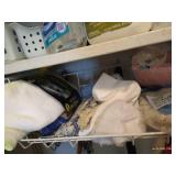 Left Side of Closet - Cleaning Supplies, Chemicals