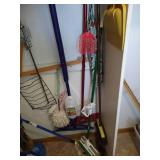 Left Side of Closet - Cleaning Supplies, Chemicals