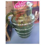 Vintage Glassware - Bowls, Pitcher, Candlesticks, Ash Trays, and Butter Sauce Warmers