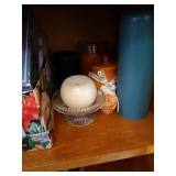 (3) Shelves of Candles, Cards, and Stationery