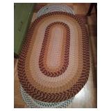 (2) Braided Rugs