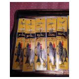 (9) Vintage Weller Fishing Lures in Packaging