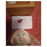 Pillsbury Dough Boy & Girl Figurines with Boxes