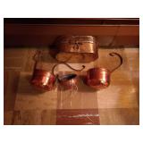 (3) Hanging Pots & Planter