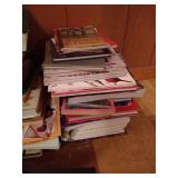 Magazine Rack, Wall Art, Albums, & Books