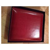 Unused Raika Leather Album with Refill Pages