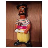 (3) Vintage Pirate Liquor Decanters