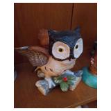 (9) Owl Figurines