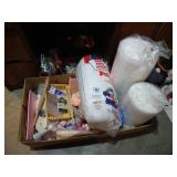 Desk With Craft Supplies