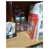 Desk With Craft Supplies