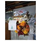 (2) Shelves of Florals & Vases