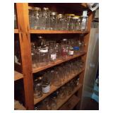 (4) Shelves Canning Jars